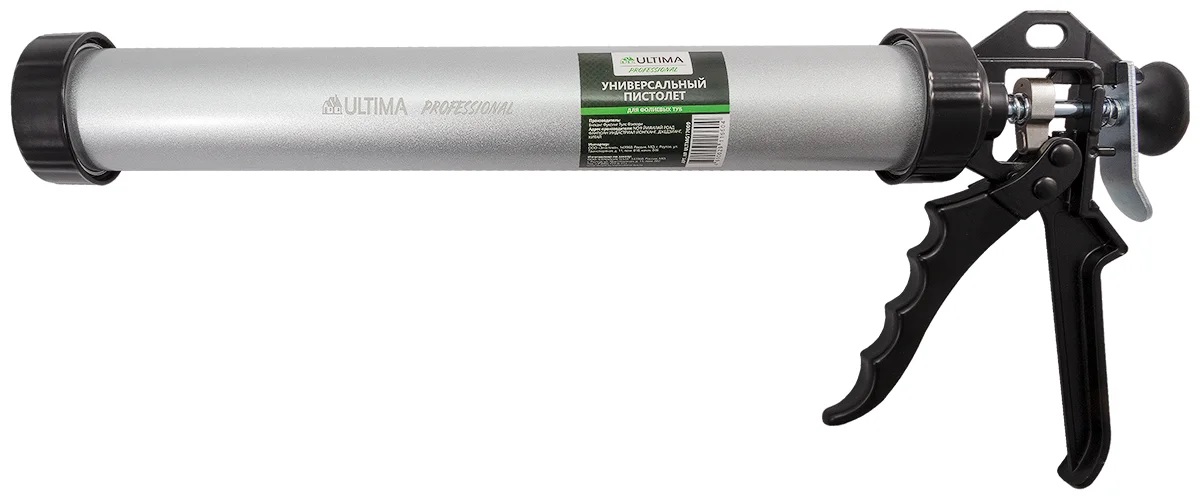 Пистолет Ultima ULTMG17009, универсальный для туб, 600 мл