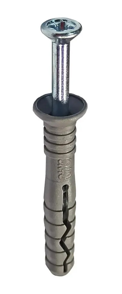 Дюбель-гвоздь Daxmer, потайной, 6*40 мм (200 шт.)