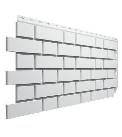 Панель DOCKE STANDARD ФЛЕМИШ, цвет белый, 1,183*0,443 м