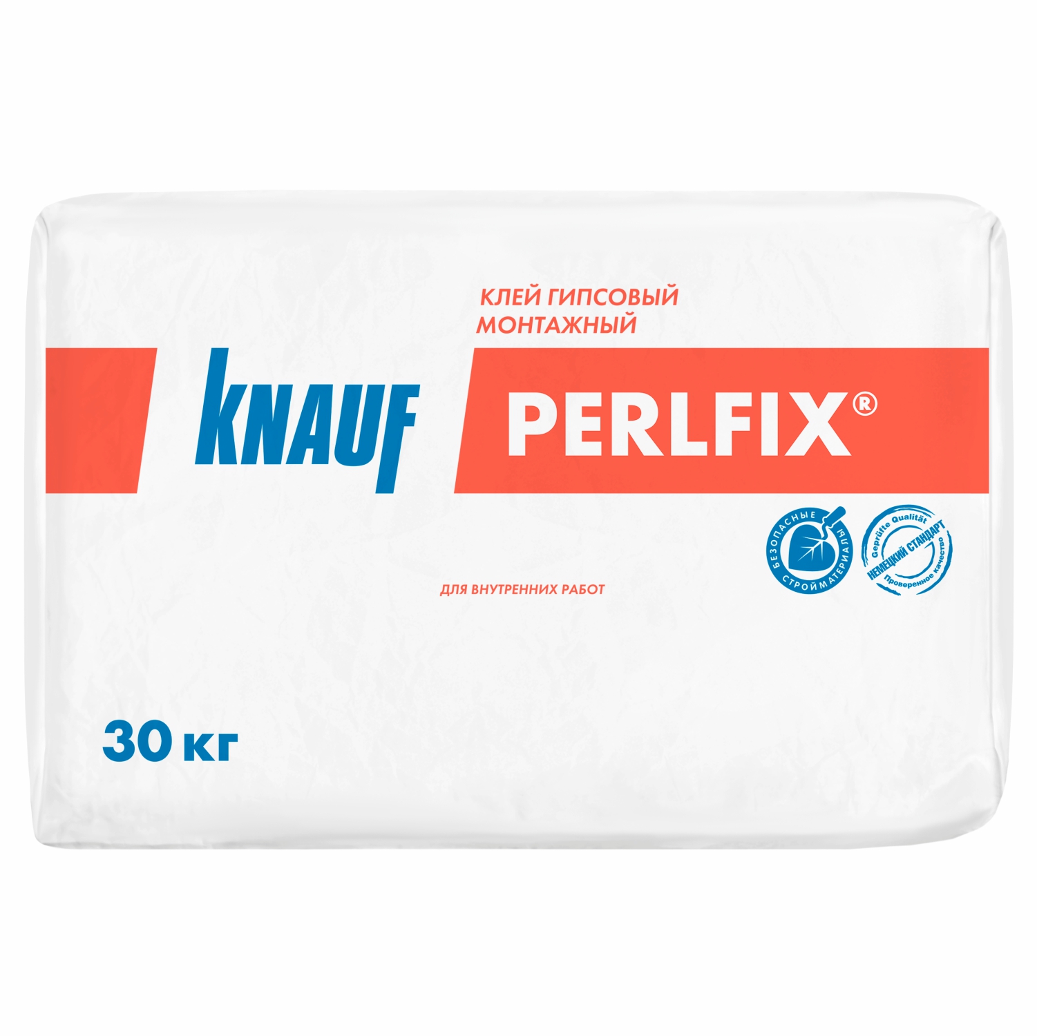Клей гипсовый Knauf Perlfix (Перлфикс), монтажный, 30 кг