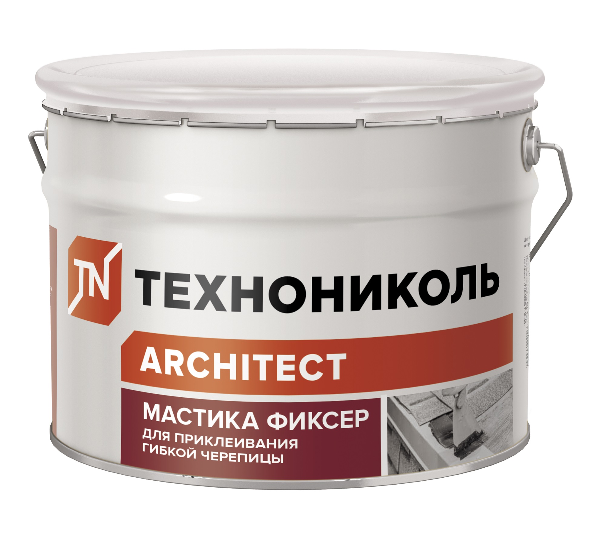 Мастика для гибкой черепицы ТехноНИКОЛЬ №23 (Фиксер), 3,6 кг