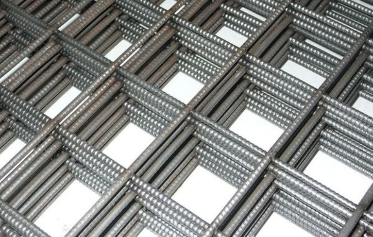 Сетка для армирования, D 5 мм,  ячейка 100*100 мм, полотно 1*2 м