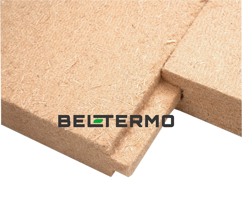 Плита ветрозащитная БЕЛТЕРМО TOP, шип-паз, 2490*590*25 мм