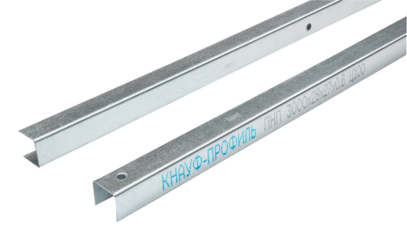Профиль ПН Knauf, 3000*28*27*0,6 мм