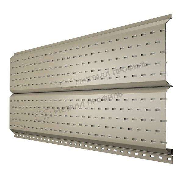 Софит Lбрус-15х240, перфорированный, покрытие полиэстер, RAL 1015, 3,5*0,264 м