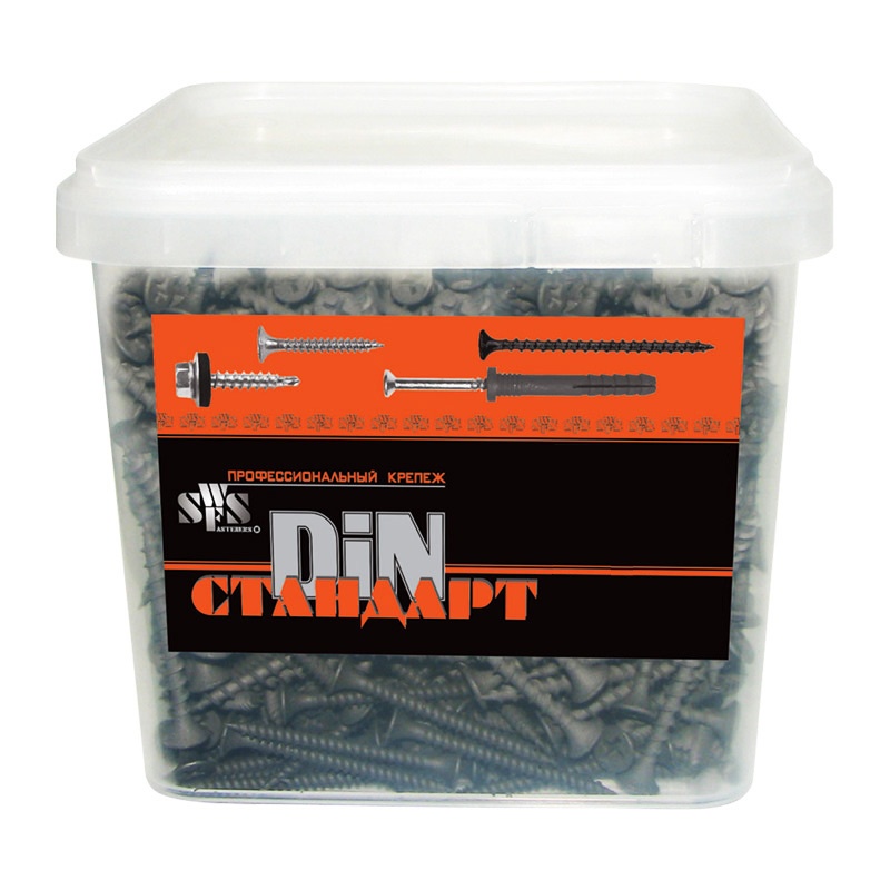 Саморезы ШСГД Бригадир, 3,8*35 мм, 800 шт.