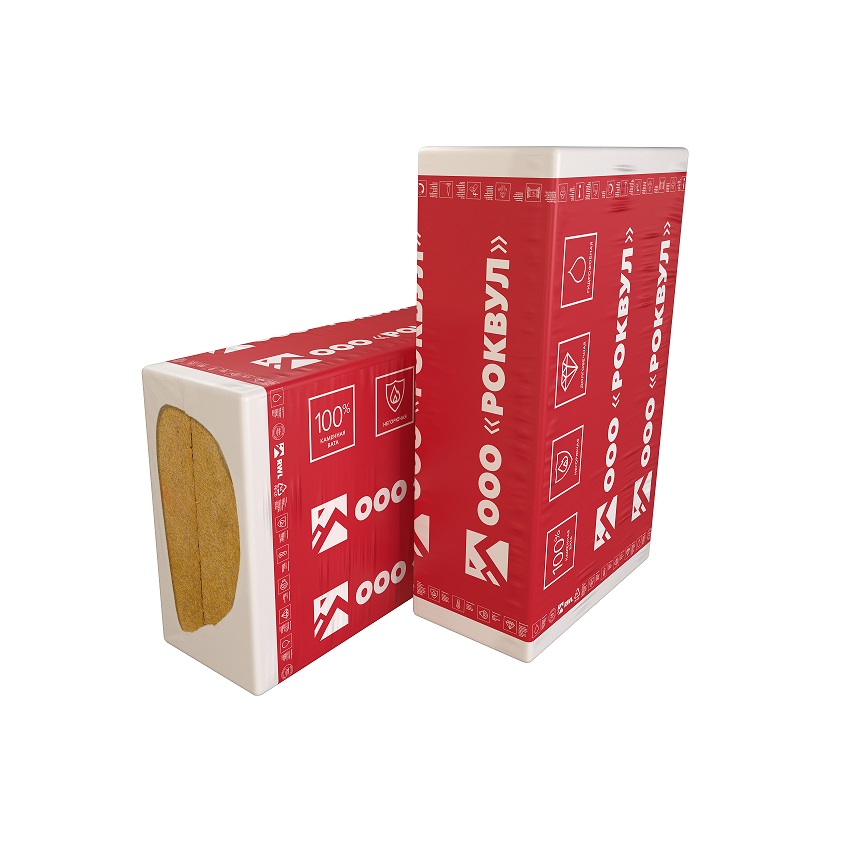 Утеплитель РОКВУЛ РУФ БАТТС Н ОПТИМА, 0,18 куб.м, 3 шт., 1000*600*100 мм