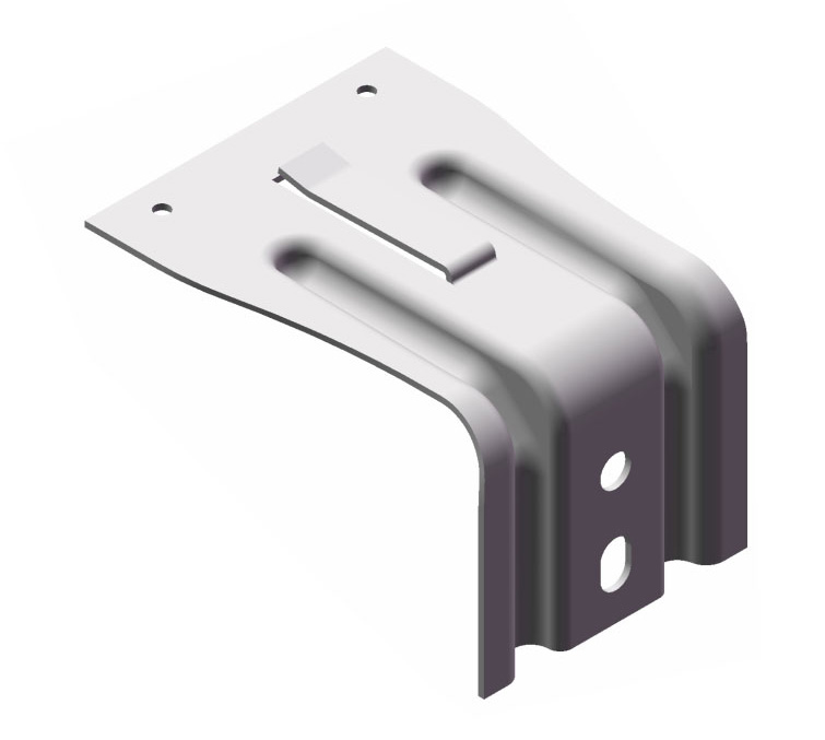 Крепление стеновое усиленное AR, оцинкованное, 200*90*105