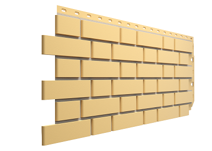 Панель DOCKE STANDARD ФЛЕМИШ, цвет жёлтый, 1,183*0,443 м