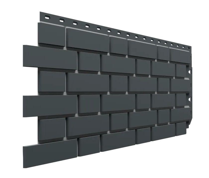 Панель DOCKE STANDARD ФЛЕМИШ, цвет тёмно-серый, 1,183*0,443 м