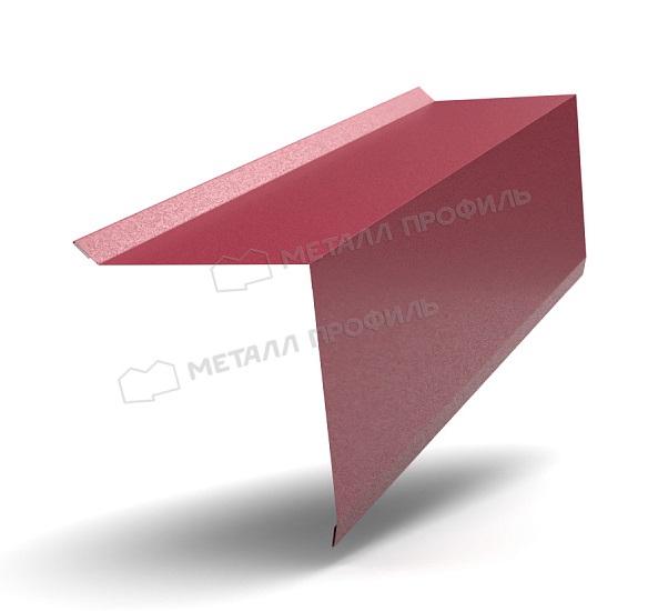 Планка торцевая, покрытие VikingMP, цвет винно-красный (3005), 95*120*2000 мм