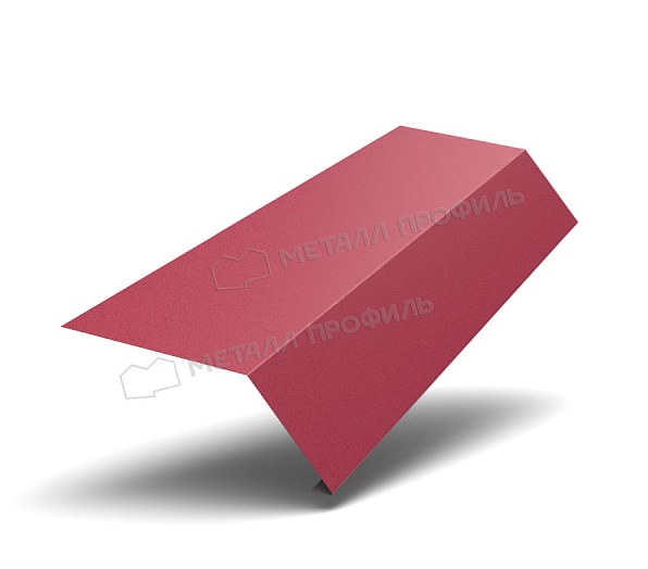 Планка карнизная, покрытие VikingMP, цвет винно-красный (3005), 100*69*2000 мм