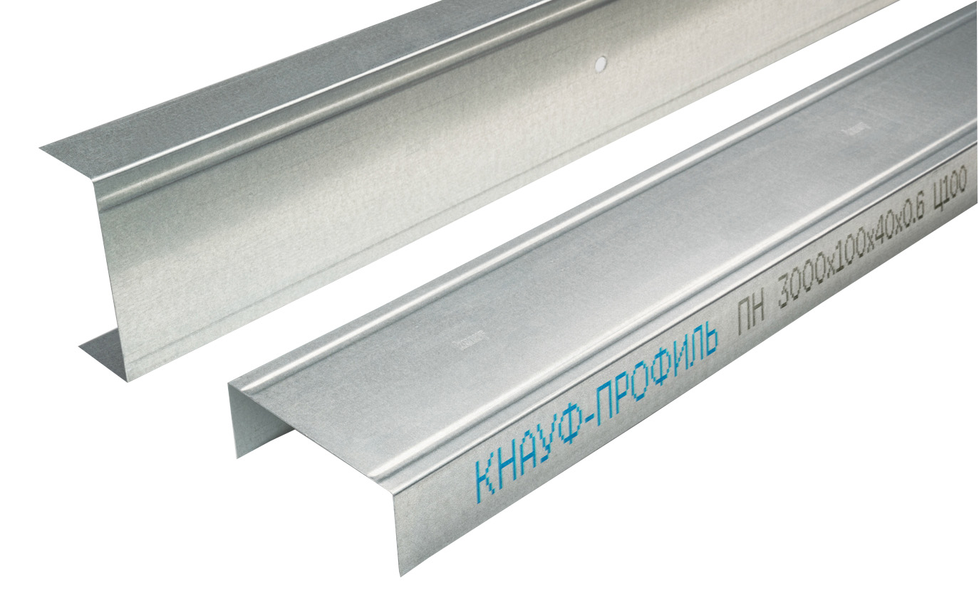 Профиль ПН Knauf, 3000*100*40*0,6 мм