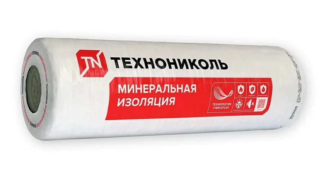 Мат теплозвукоизоляционный ТЕХНОНИКОЛЬ 40 Ralu Фольга ПРОФ, 18000*1200*50 мм, 21,6 кв.м