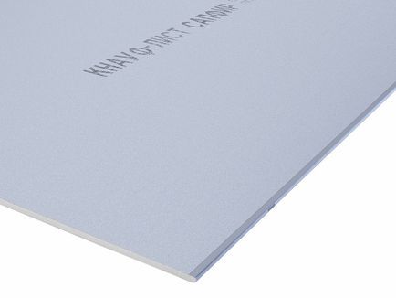 Гипсокартонный лист KNAUF,Сапфир, влагоогнестойкий, 2500*1200*12,5 мм