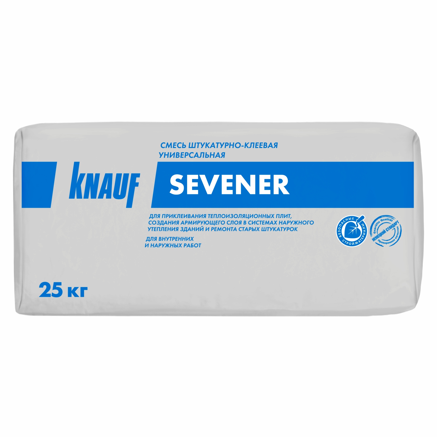 Смесь штукатурно-клеевая Knauf SEVENER (Севенер), 25 кг