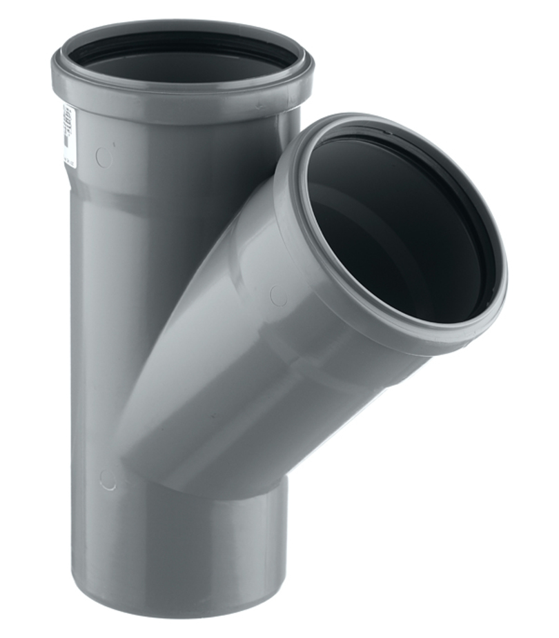 Тройник Pro Aqua Comfort, 110*110 мм, 45 градусов