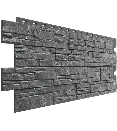 Панель Docke PREMIUM STEIN, антрацит, 1,196*0,426 м