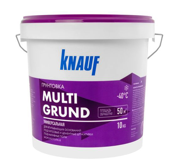 Грунт универсальный Knauf МУЛЬТИГРУНД, 10 кг